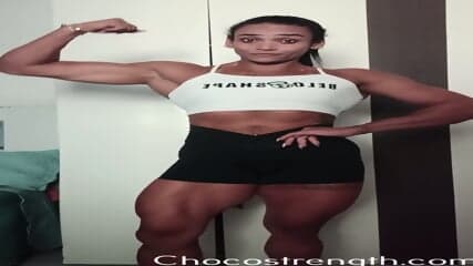 Come closer and feel your feel these black abs