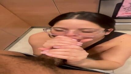 BBW Latina Gets Creampied In Kitchen