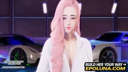 EXID - Pink Hot Ahri Seraphine Akali Hot Kpop Dance League of Legends KDA Hentai