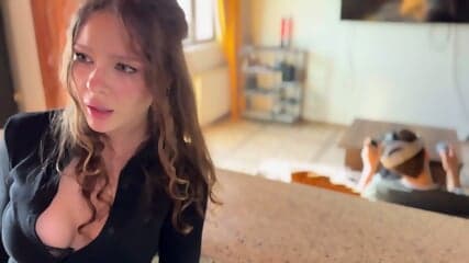 He Fucked His Best Friend's Sexy And Horny Russian Wife In The Ass