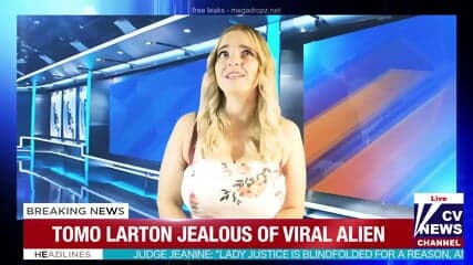 TV Anchor Codi Vore Strips And Fucks During The Evening News