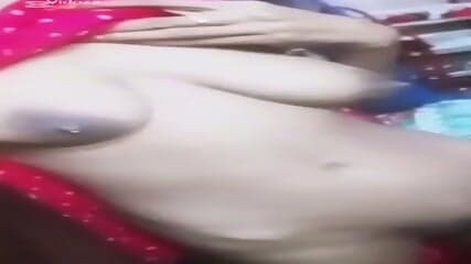 Nushrat Bhabhi Showing Milking Boobs & Hairy Pussy