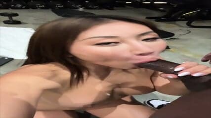 Sexy Asian Hottie Gets Fucked Her BBC Trainer   Nicole Doshi Vertical video