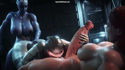 Busty MILF Dominated By Her Futa Friend - 3D Uncensored