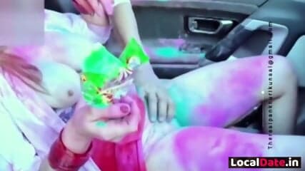Leaked Pankhuri Kunal Outdoor Holi Dare Sex Video