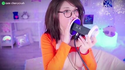 cherry crush asmr velma ear licking ppv  s