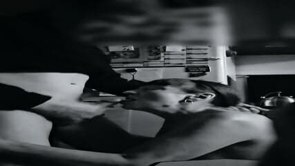 My wife gives Blowjob in the kitchen