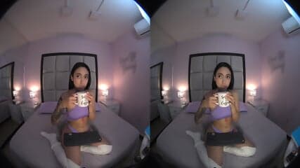 Naughty teen sneaks out to get railed by construction crew's massive black tools