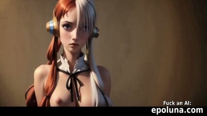 ai animated fantasy with uta in a wild one piece adventure