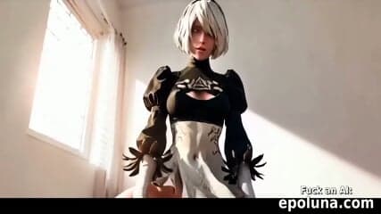 ai maid sucks and rides cock in pov
