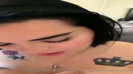 Beautiful  Big Boobi Babe Worship White Cock