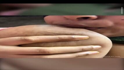 Hot-AngoriBhabhi pussy show and boobs sucking