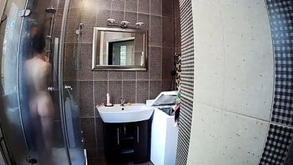 Hot Petite Girl Stella Taking A Shower