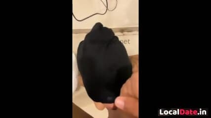 Desi Girlfriend Gets Face Slapped During Slopy Blowjob