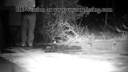 PeeTrapper Alley 2 - Two young drunk chicks urinating outdoor in public