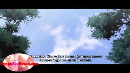 Evil tentacles fuck two lesbians with huge boobs