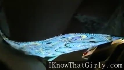 Upskirting at starbucks