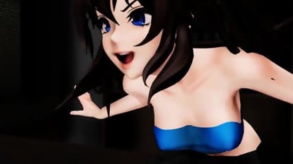 MMD Attractive Chick Within Dress Sights of Special Readend & Cunt GV00164