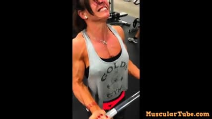 Crazy biceps curl intensity and ripped vascular biceps