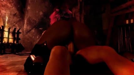 TV Play Girl Tifa Video Game Girl Tifa EX 3D Animated