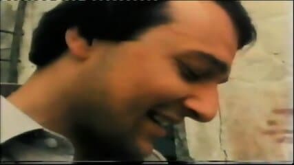 Retro Classic - Black Satin Panty Fick mit Cum-On-HÃ¶schen