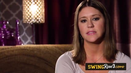 Hot couples get the attention of all swinger couples at the Swinger Mansion after they get naked.