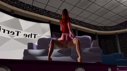 Cunt vs monster Huge Black Dick toy