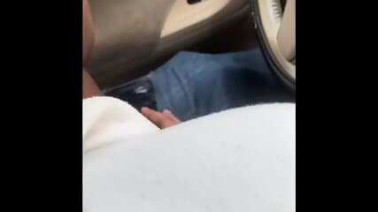 Black chick fucks White guy and gets creampied while bf was workin covid19