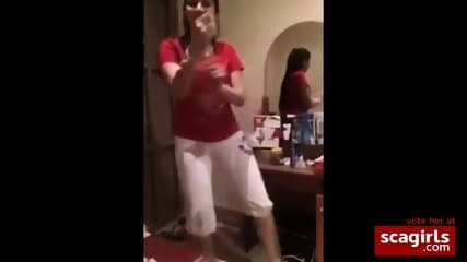 Muslim girl dancing non nude