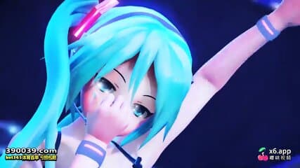 ãR18-MMD-4Kã Miku Hatsune Performs on Stage