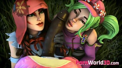 Video Games Sluts Sucked a Huge Dick - 3D Animation Porn Compilation