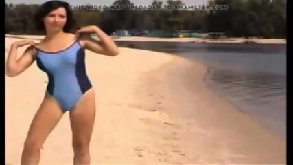 Stripping fully nude to sunbathe at the public beach