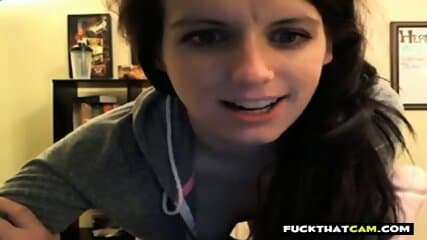 Busty Babe Playing her Tight Pussy