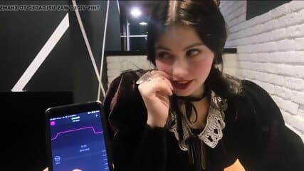 Vibrating Panties in a Restaurant