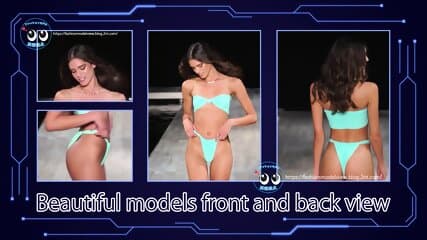 swimwear bikini fashionshow runway walking guide by fashionmodel