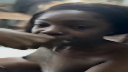 Watch him cover my face and mouth with jizz