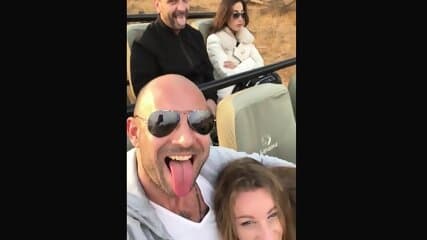 dirty  thot sucking dick and swallowing cum publicly in front of others in safari mature slut snapchat cum shots