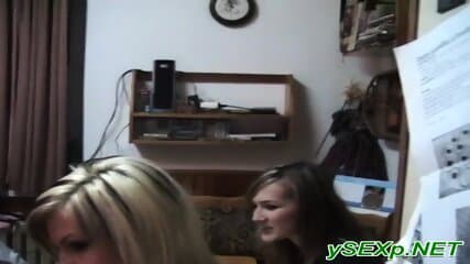 Filthy whores in a group sex